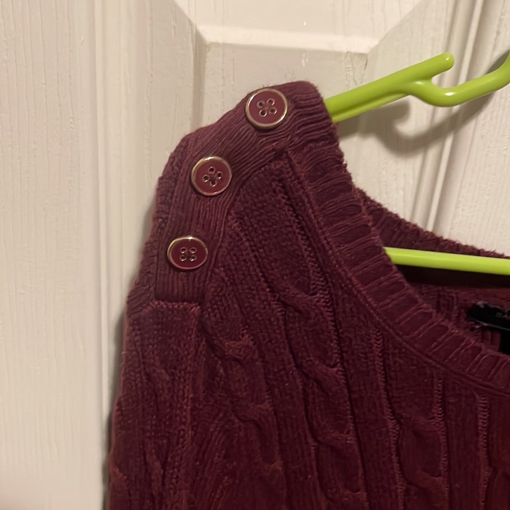 L Banana Republic Purple Sweater - Picture 2 of 2